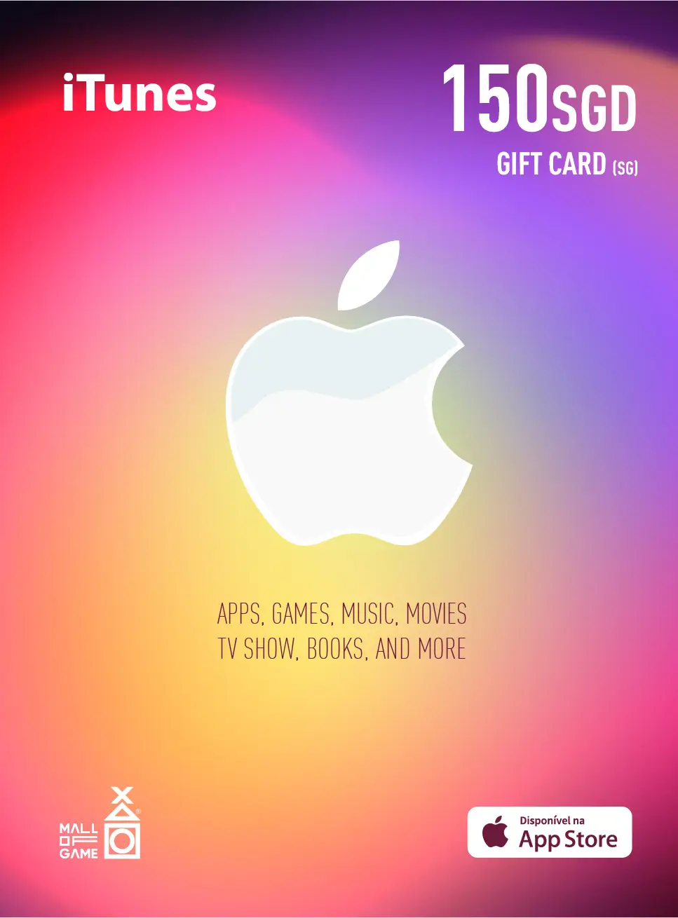 iTunes SGD150 Gift Card (SG)